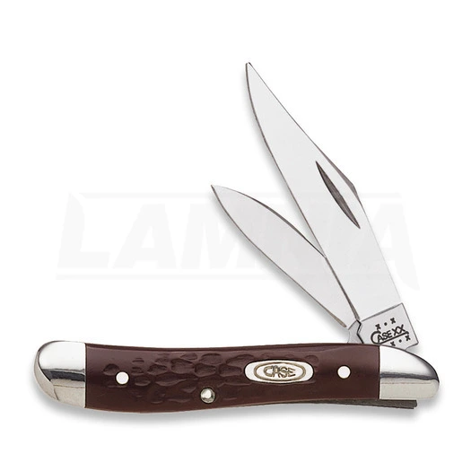 Case Cutlery Peanut Brown Delrin Pocket Knife 00046 3 Case Cutlery Peanut Brown Delrin Pocket Knife 00046