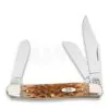 Case Cutlery Large Stockman Amber Bone Pocket Knife 00128 -Knife maintenance shop 12594 CA00128 01