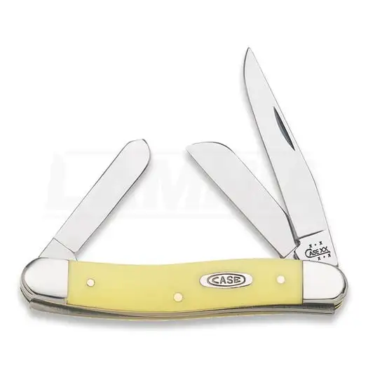 Case Cutlery Stockman Yellow Pocket Knife 00035 3 Case Cutlery Stockman Yellow Pocket Knife 00035