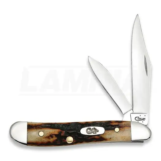 Case Cutlery Peanut Red Stag Pocket Knife 09443 3 Case Cutlery Peanut Red Stag Pocket Knife 09443