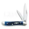 Case Cutlery Peanut Blue Bone Pocket Knife 2802