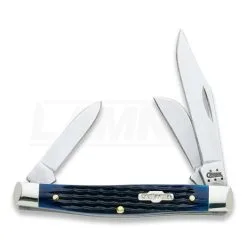 Case Cutlery Stockman Blue Bone Pocket Knife 02806