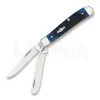 Case Cutlery Mini Trapper Blue Bone Pocket Knife 2838 -Knife maintenance shop 22970 CA2838 01