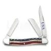 Case Cutlery Patriotic Embellished Smooth Pocket Knife 64136 -Knife maintenance shop 23231 CA64136 01