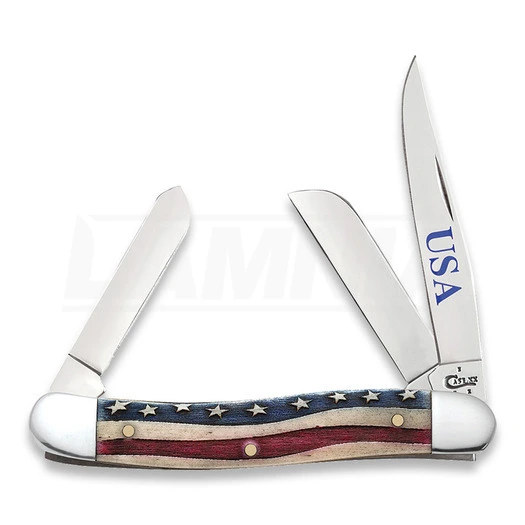 Case Cutlery Patriotic Embellished Smooth Pocket Knife 64136 3 Case Cutlery Patriotic Embellished Smooth Pocket Knife 64136