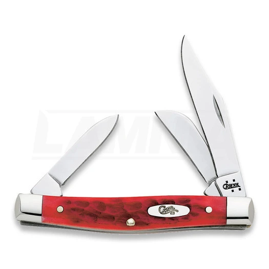 Case Cutlery Medium Stockman Dark Red Bone Pocket Knife 6981 3 Case Cutlery Medium Stockman Dark Red Bone Pocket Knife 6981