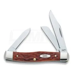 Case Cutlery Medium Stockman Chestnut Bone Pocket Knife 7008