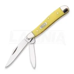 Case Cutlery Peanut Yellow Handle Pocket Knife 80030
