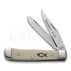 Case Cutlery Fisher Of Men Tiny Trapper Pocket Knife 8849