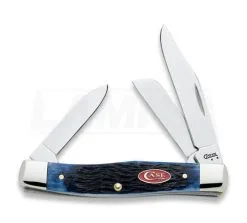 Case Cutlery Stockman Navy Blue Pocket Knife 7049