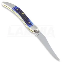 Case Cutlery Small Texas Toothpick Pocket Knife, Blue 2804 9 Case Cutlery Small Texas Toothpick Pocket Knife, Blue 2804 -Knife maintenance shop 2616 CA2804 02