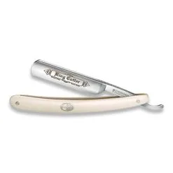 Böker King Cutter Straight Razor, White 140624