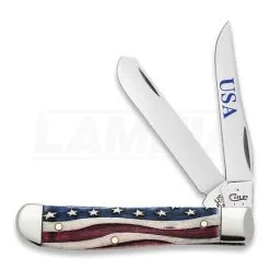 Case Cutlery Mini Trapper Patriotic Pocket Knife 64135