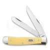 Case Cutlery Trapper Yellow Synthetic Pocket Knife 81091 2 Case Cutlery Trapper Yellow Synthetic Pocket Knife 81091 -Knife maintenance shop 35193 CA81091 01
