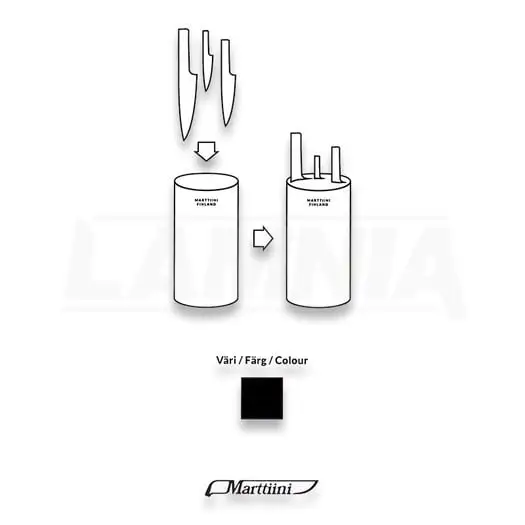 Marttiini Kirnu Knife Block - General Model 1517020 5 Marttiini Kirnu Knife Block - General Model 1517020 - Image 3
