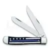 Case Cutlery Blue Line Trapper Bone Pocket Knife 06567 -Knife maintenance shop 44517 CA06567 01