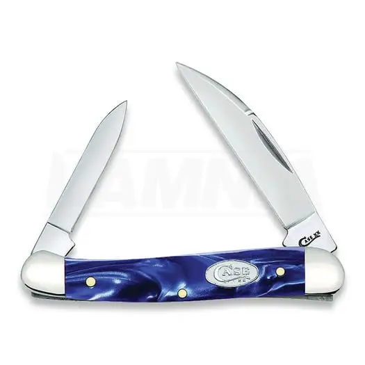Case Cutlery Sparxx Blue Pearl Kirinite Pocket Knife 23433 3 Case Cutlery Sparxx Blue Pearl Kirinite Pocket Knife 23433