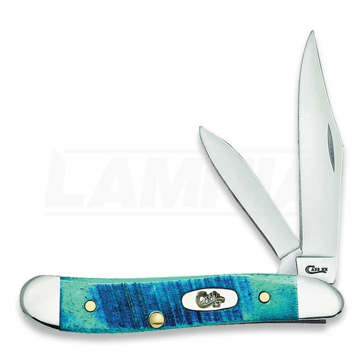 Case Cutlery Peanut Caribbean Blue Pocket Knife 25596 3 Case Cutlery Peanut Caribbean Blue Pocket Knife 25596