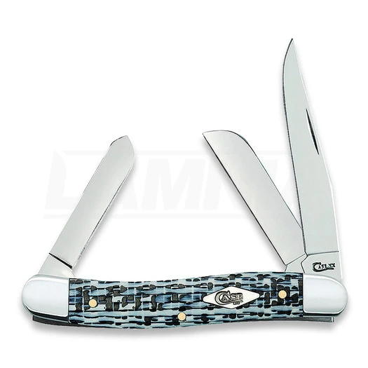 Case Cutlery Stockman White/Black CF Pocket Knife 38923 3 Case Cutlery Stockman White/Black CF Pocket Knife 38923