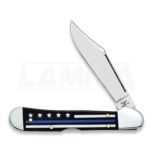 Case Cutlery Mini Copperlock Blue Line Pocket Knife 06569 3 Case Cutlery Mini Copperlock Blue Line Pocket Knife 06569
