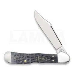Case Cutlery Gray Bone Standard Jig Copperlock Folding Knife 23114