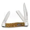 Case Cutlery SparXX Gold Stardust Kirinite Smooth Medium Stockman Pocket Knife 50983 -Knife maintenance shop 58294 CA50983 01