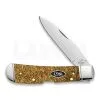 Case Cutlery SparXX Gold Stardust Kirinite Smooth Triba Lock Pocket Knife 50984 -Knife maintenance shop 58295 CA50984 01