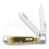 Case Cutlery Mini Trapper Amber Bone Pocket Knife 013 -Knife maintenance shop 60141 CA013 01