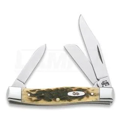 Case Cutlery Stockman Amber Bone Pocket Knife 079