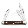 Case Cutlery Small Stockman Brown Delrin Pocket Knife 081 -Knife maintenance shop 60152 CA081 01