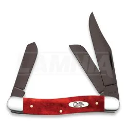 Case Cutlery Stockman PVD Red Bone Pocket Knife 10893