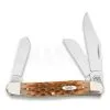Case Cutlery Large Stockman Amber Bone Pocket Knife 128 -Knife maintenance shop 60172 CA128 01