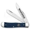 Case Cutlery USMC Trapper Navy Blue Pocket Knife 13195 -Knife maintenance shop 60173 CA13195 01