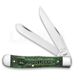 Case Cutlery John Deere Trapper Jewel Box Pocket Knife 15764