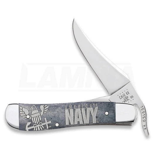 Case Cutlery US Navy Russlock Gray Pocket Knife 17722 3 Case Cutlery US Navy Russlock Gray Pocket Knife 17722