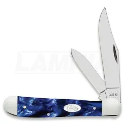 Case Cutlery Copperhead Blue Pearl Pocket Knife 23441