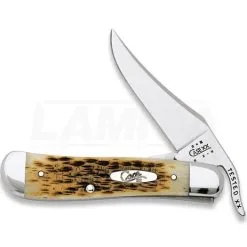 Case Cutlery Russlock Amber Bone Pocket Knife 260