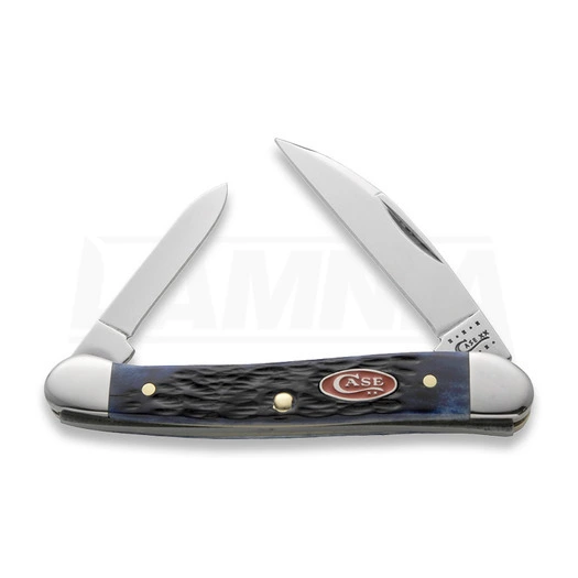 Case Cutlery Mini Copperhead Navy Blue Bone Pocket Knife 7062 3 Case Cutlery Mini Copperhead Navy Blue Bone Pocket Knife 7062