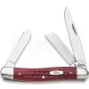 Case Cutlery Medium Stockman Red Jigged Bone Pocket Knife 786 -Knife maintenance shop 60247 CA786 01