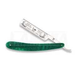 Hen & Rooster Folding Razor Green Bone